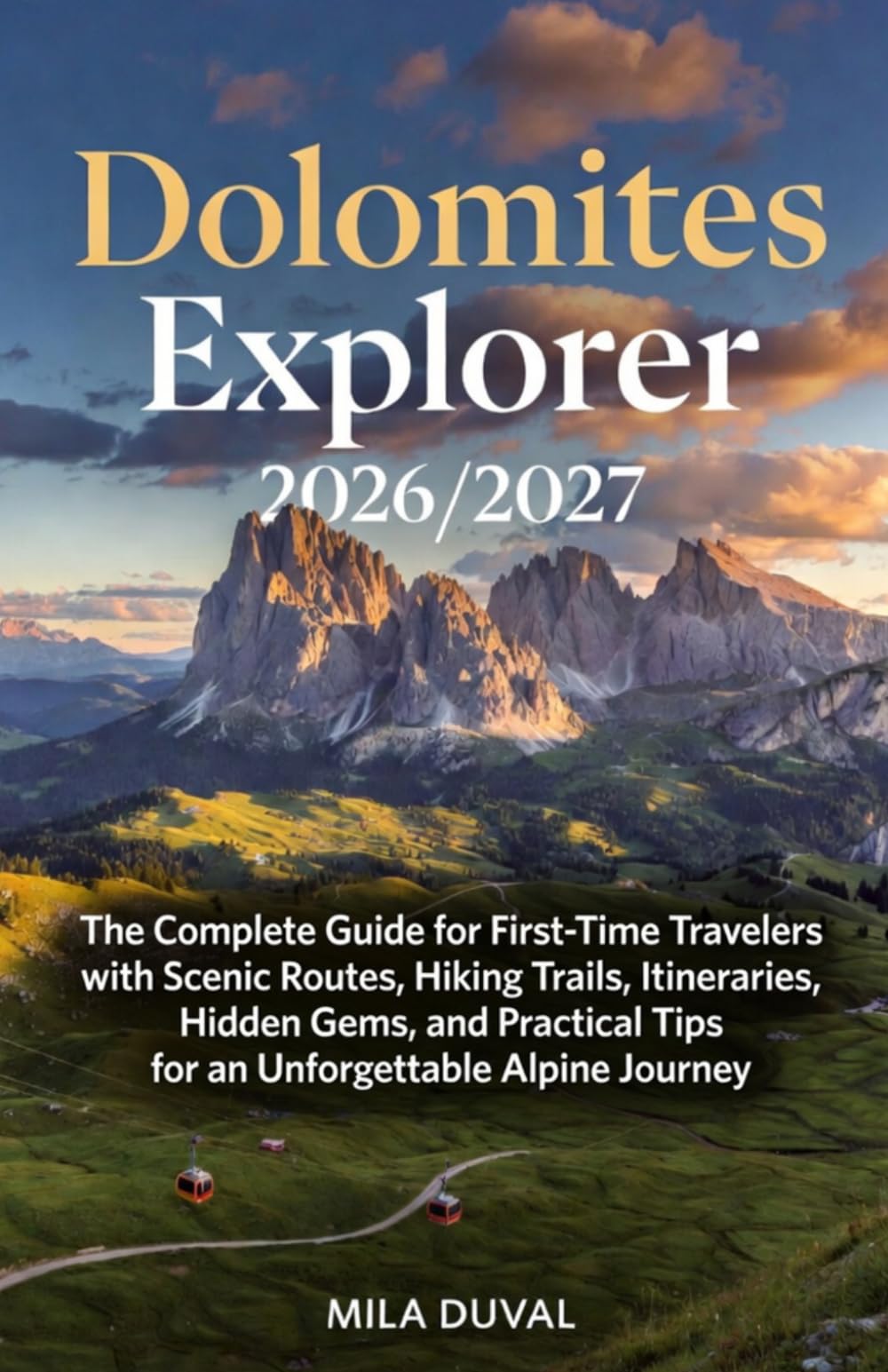 DOLOMITES EXPLORER 2026/2027: The Complete Guide for First-Time Travelers with Scenic Routes, Hiking Trails, Itineraries, Hidden Gems, and Practical Tips for an Unforgettable Alpine Journey