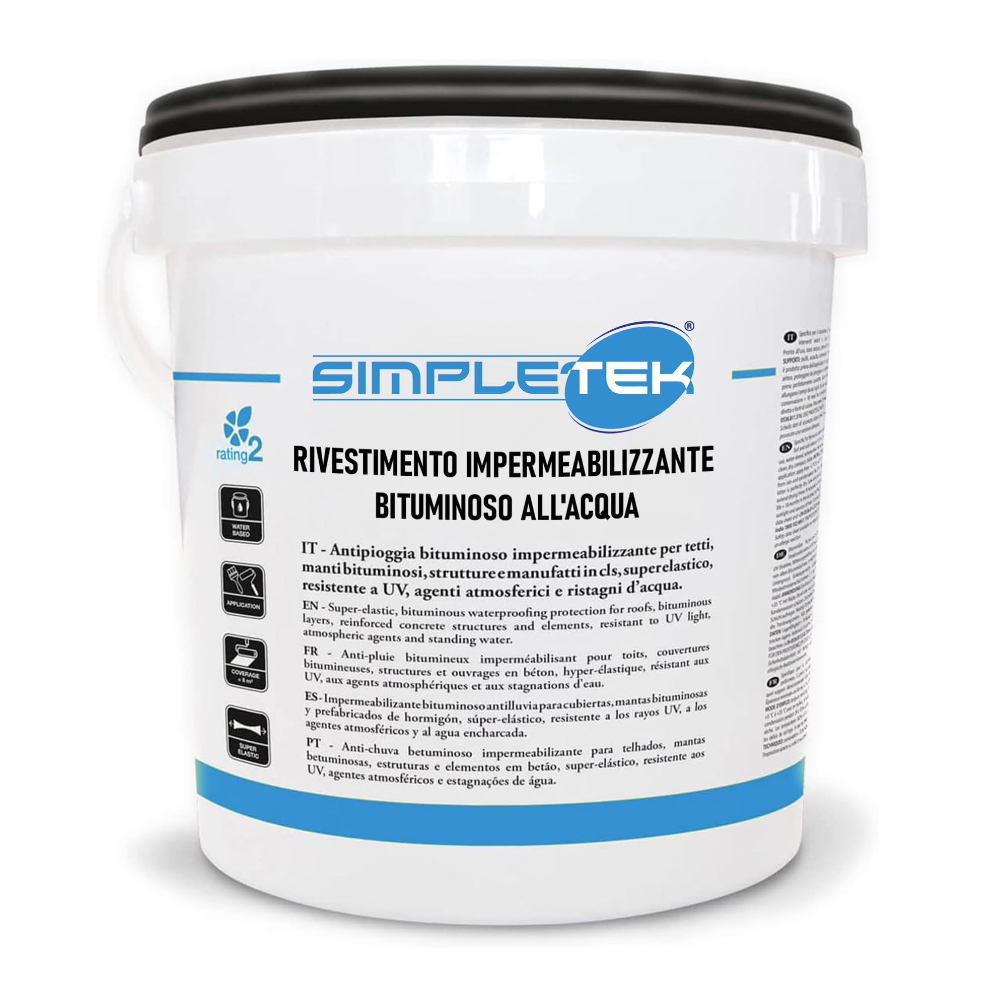 Imperméable bitumineux SIMPLETEK pour protéger votre terrasse extérieure
