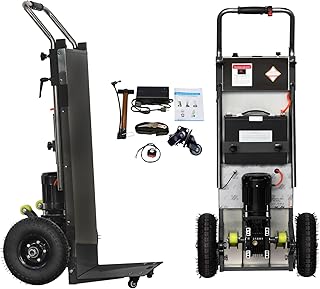 RXFSP Powered Stair Climbing Hand Trucks Dolly Cart for Moving, 880lbs max Load Capacity Stair Climbing Dolly for Easy up/Down Stairs