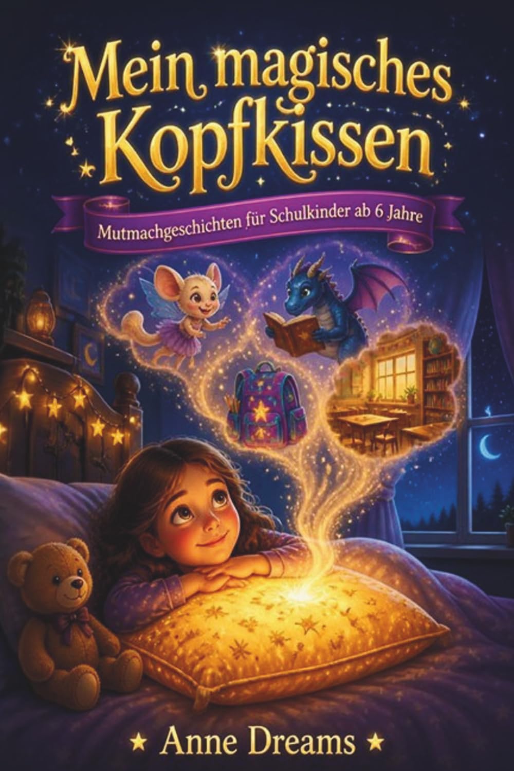 Mein magisches Kopfkissen: Spannende Mutmachgeschichten für Schulkinder – Ein Kinderbuch über Mut, Stärke und Selbstvertrauen für Kinder ab 6 Jahre