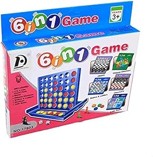 لعبة كونكت لوحية للأطفال 4 - 6 في 1