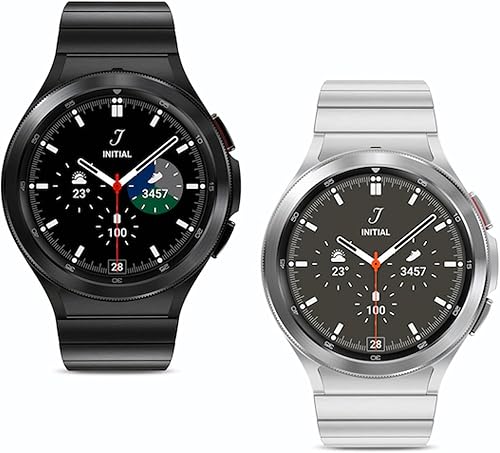 Miniatura 3 de Samsung Galaxy Watch4 Classic Metal Link Band, grande, negro, solo para 1.811 in, incluye paño de limpieza