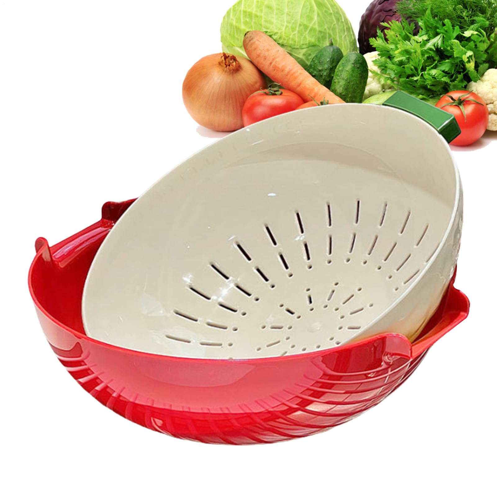 Bassine à fruits et passoire d'égouttement pour pique-nique et cuisine