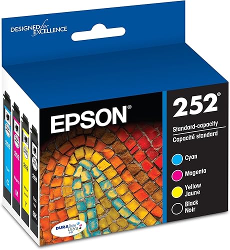 Cartucho de tinta Epson Durabrite T252120 ultra negro de capacidad estándar