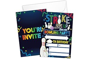 Bowling Birthday Invitations: Strike Up Some Fun!