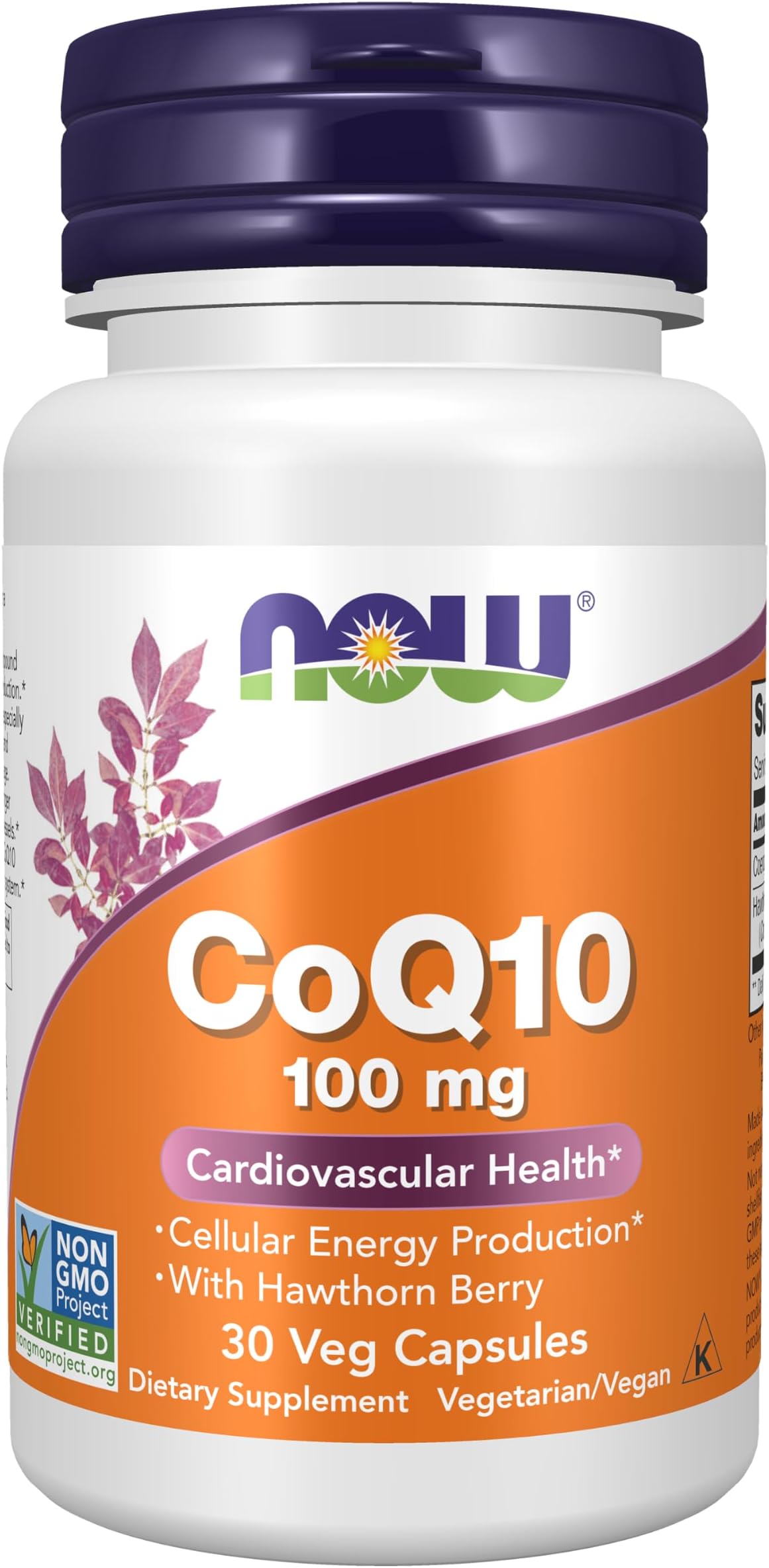 CoQ10 100 Mg Cardiovascular Health Capsules - 30 Veg Capsules