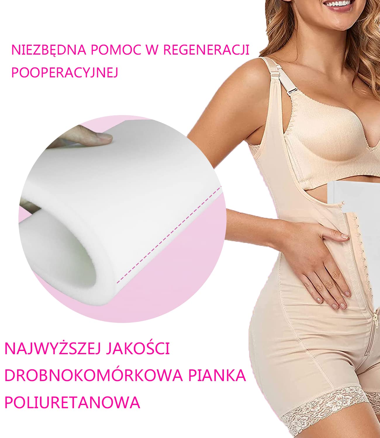 3 Opakowanie Lipo płyta piankowa pooperacyjna płyta Ab pianka Lipo Płyta piankowa do operacji liposukcji 20 * 28 * 1,3cm Pomoc w przypadku pooperacyjnej liposukcji, abdominoplastyki