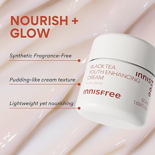 Miniatura 2 de innisfree Crema para jóvenes con crema hidratante facial de ácido hialurónico de té negro