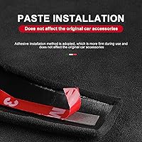 Vista 7 de Cubierta de panel de consola central para Mercedes-Benz Clase E W213 2019 2020, estilo Alcántara, caja de almacenamiento, accesorios interiores