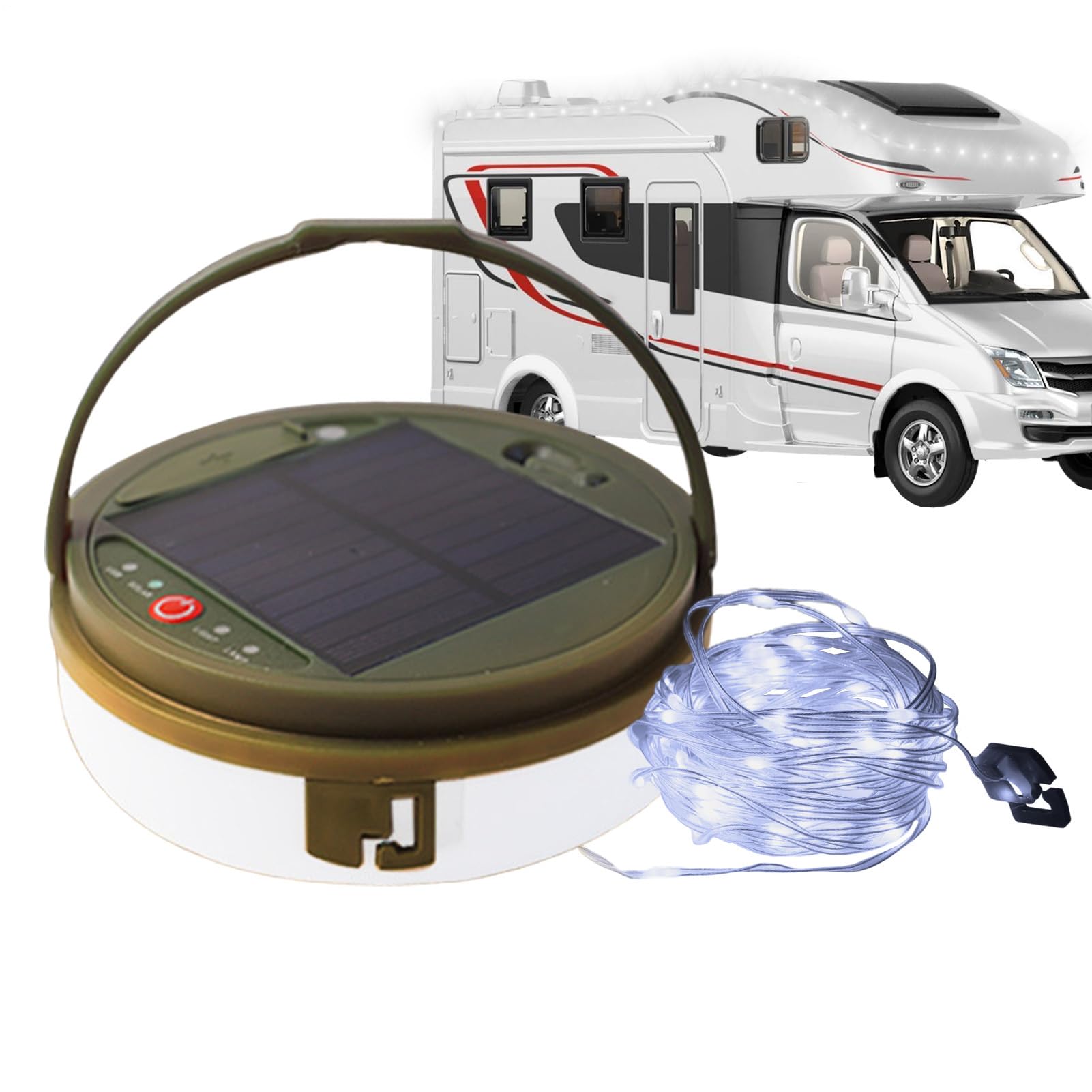 Luces De Cuerda Para Camping Linternas Eléctricas Para Senderismo