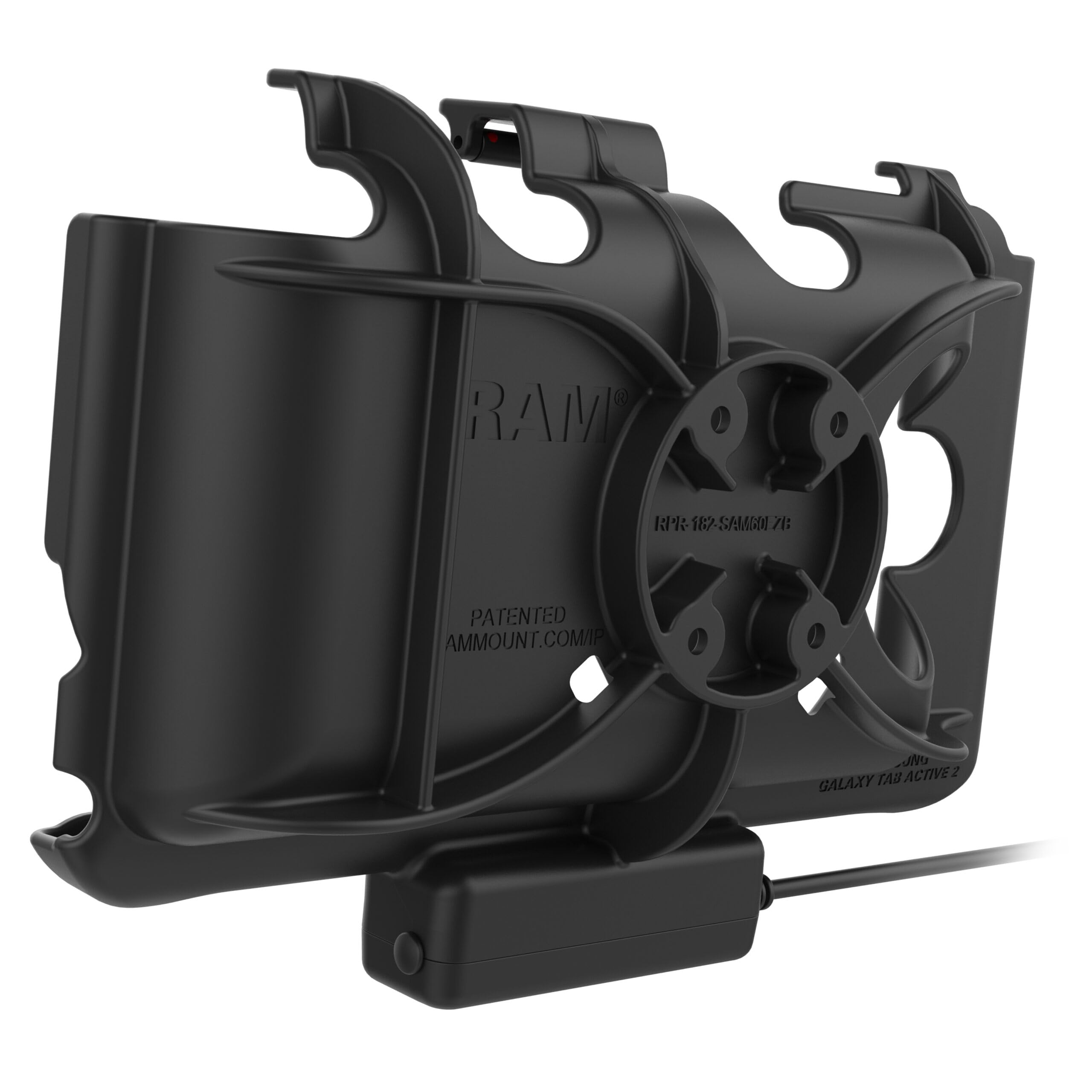RAM Mounts RAM-HOL-SAM60CPU Supporto Attivo Tablet/UMPC Nero USB-C Powered Dock Samsung Tab Active5 3 36M