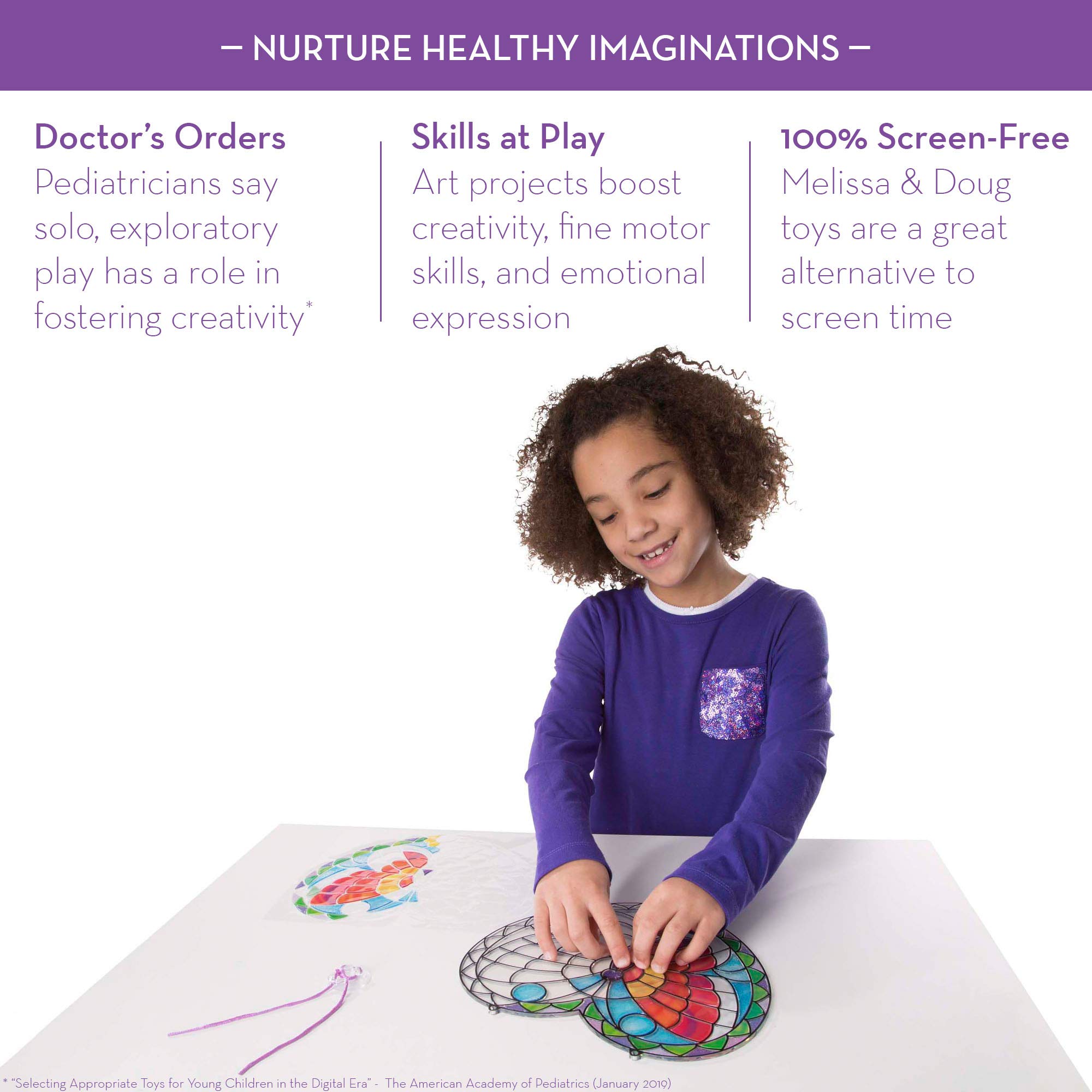 melissa and doug stained glass butterfly