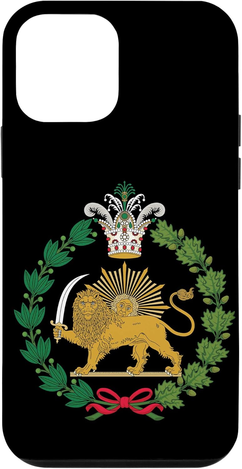 iPhone XS Max Shir-o-Khorshid Lion and Sun Persian Iranian Symbol Case