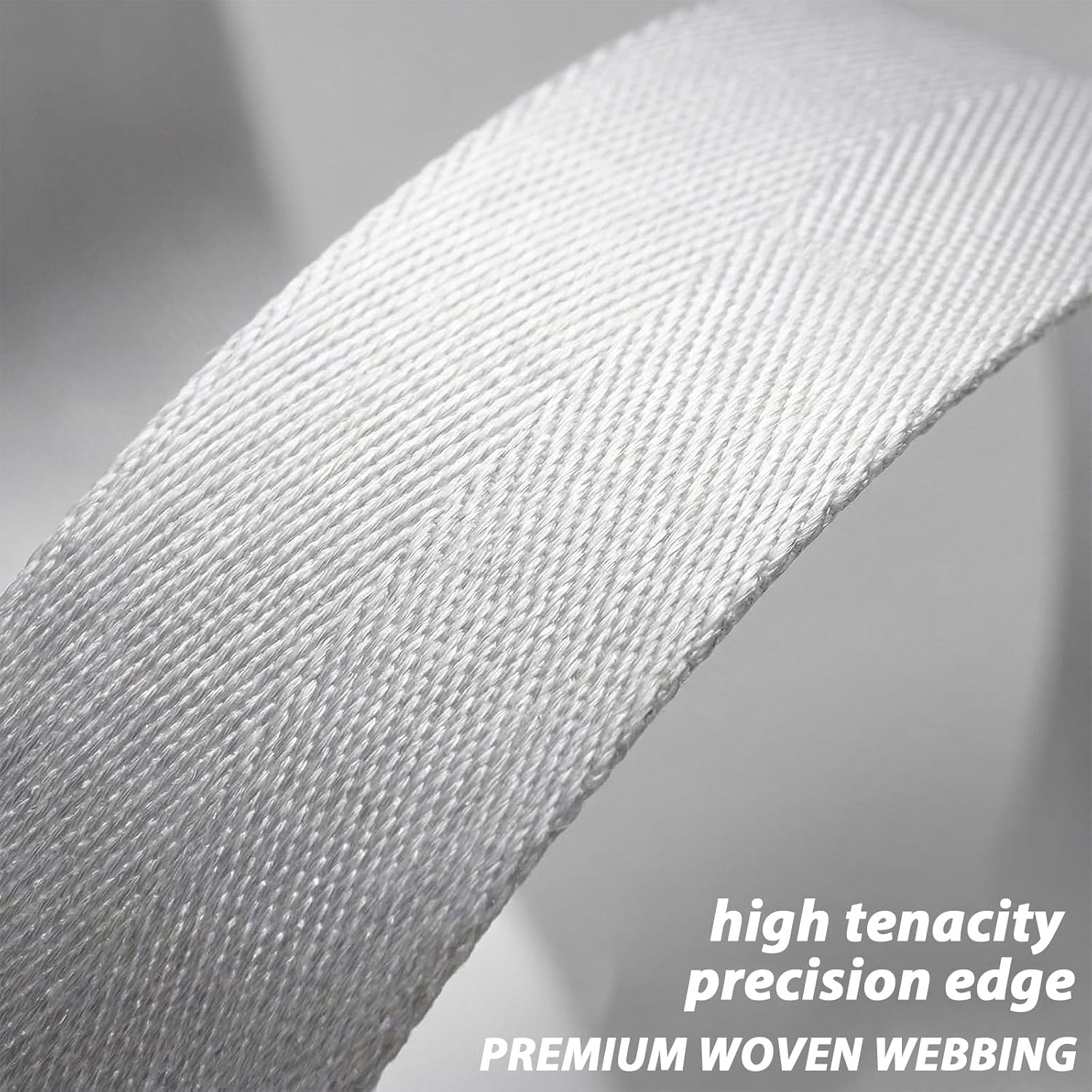 Milltrip Tennis Net Center Strap, Tennis Center Strap Adjustable Height | Tennis Nets Straps Stainless Steel Buckle Easy to Install Adjustable Net Webbing for Tennis Nets White