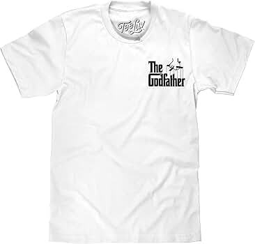 Amazon.com: Tee Luv Men's The Godfather Shirt - Front and Back