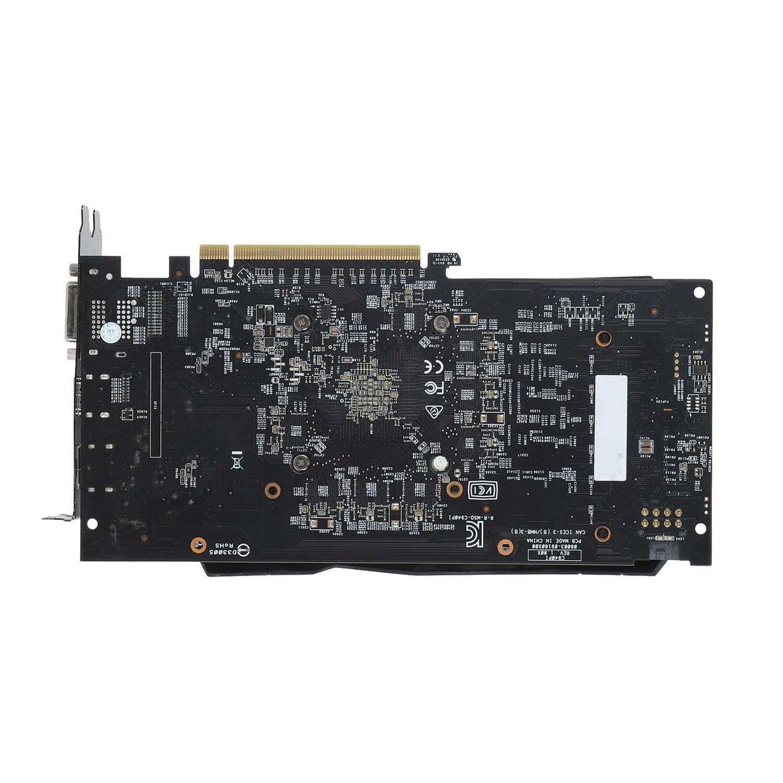 RX580 8 GB Karta Graficzna, Karta Graficzna Gier z Pamięcią 256 -bitową dla Komputera Stacjonarnego, Wentylator Podwójnego Chłodzenia, częstotliwość Pamięci 7000 MHz, DVI