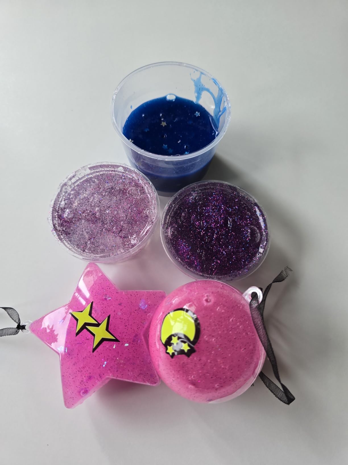 Original Stationery Galaxy Slime Kit with GlowInTheDark Stars and