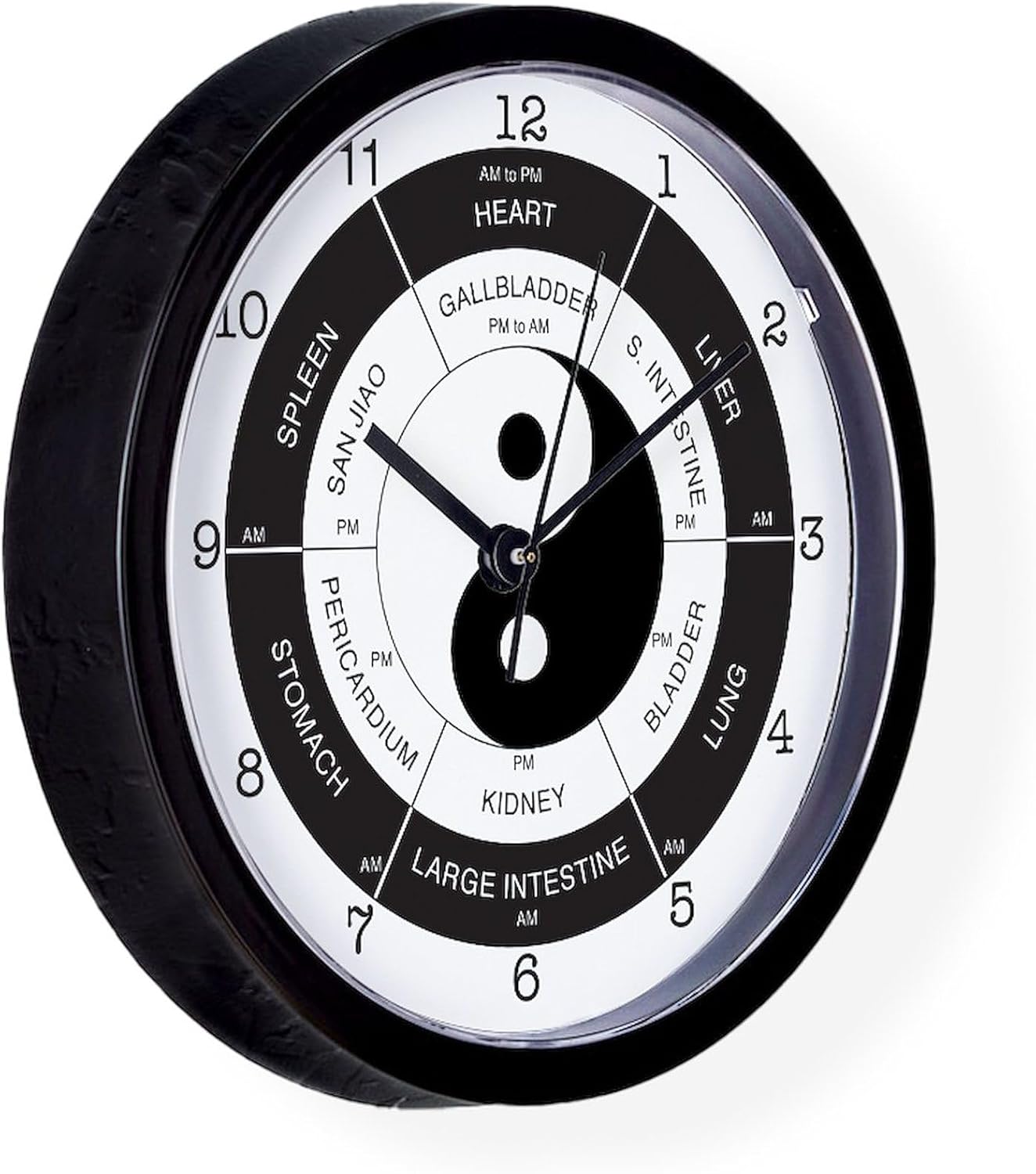 CafePress Tcm Clock 10" Wall Clock for Livingroom, Kitchen, or Office