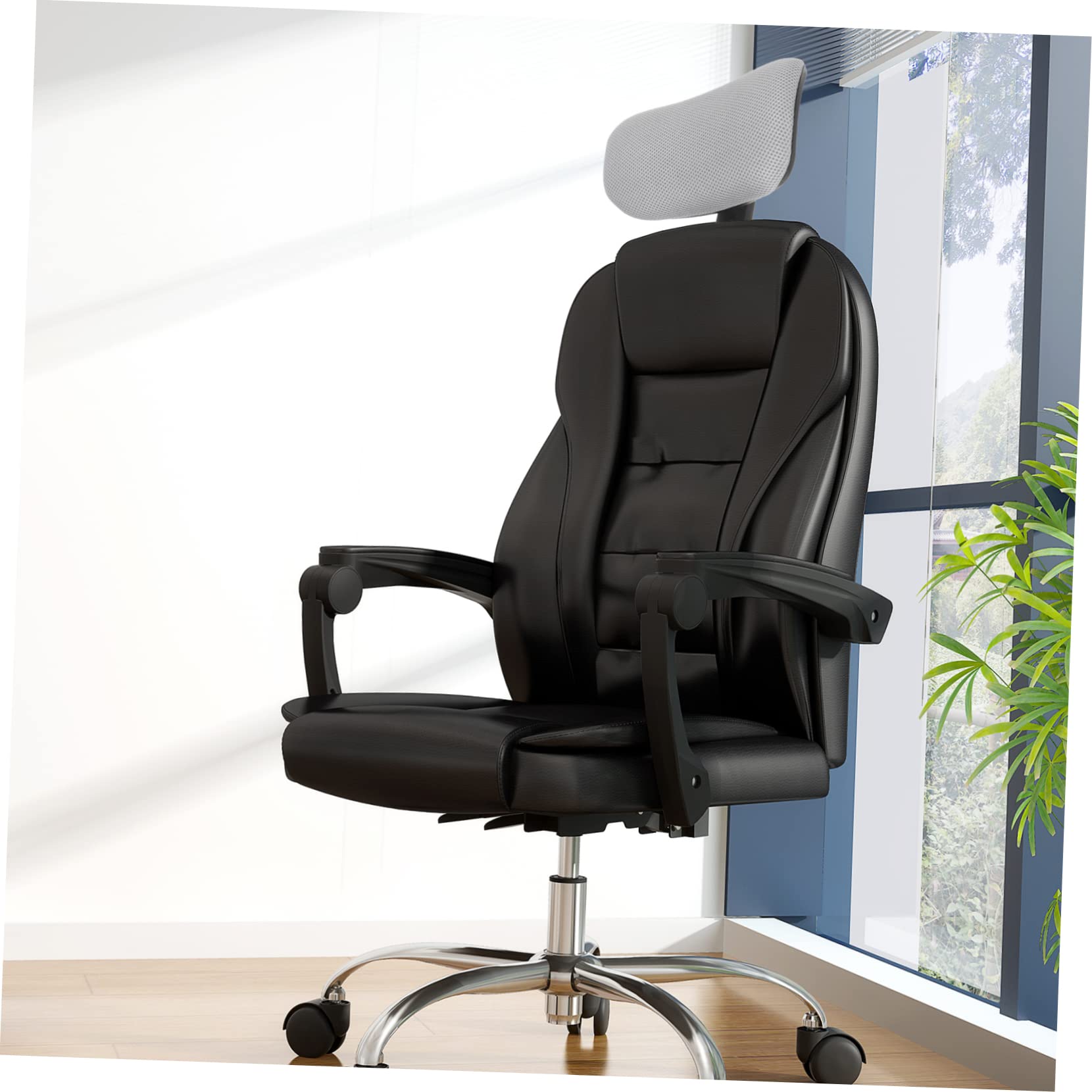 Ciieeo Almohada para Reposacabezas para Silla De Oficina Altura Ajustable Diseño Ergonómico Cojín Cabeza para Trabajo Computadora Protección Cuello