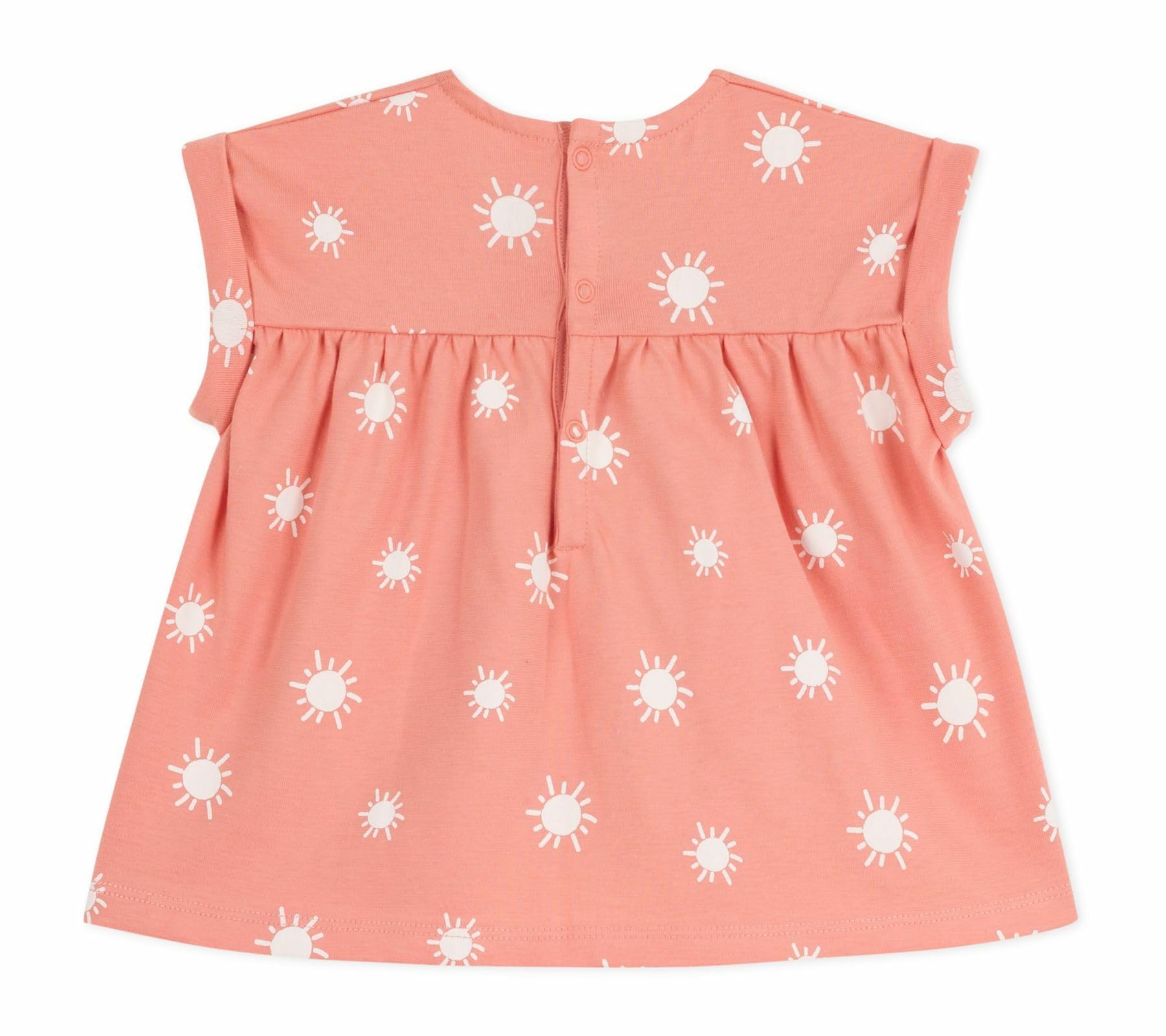 Petit Bateau A0dcd Blouse Manches Courtes Bébé Fille (Lot de 1)