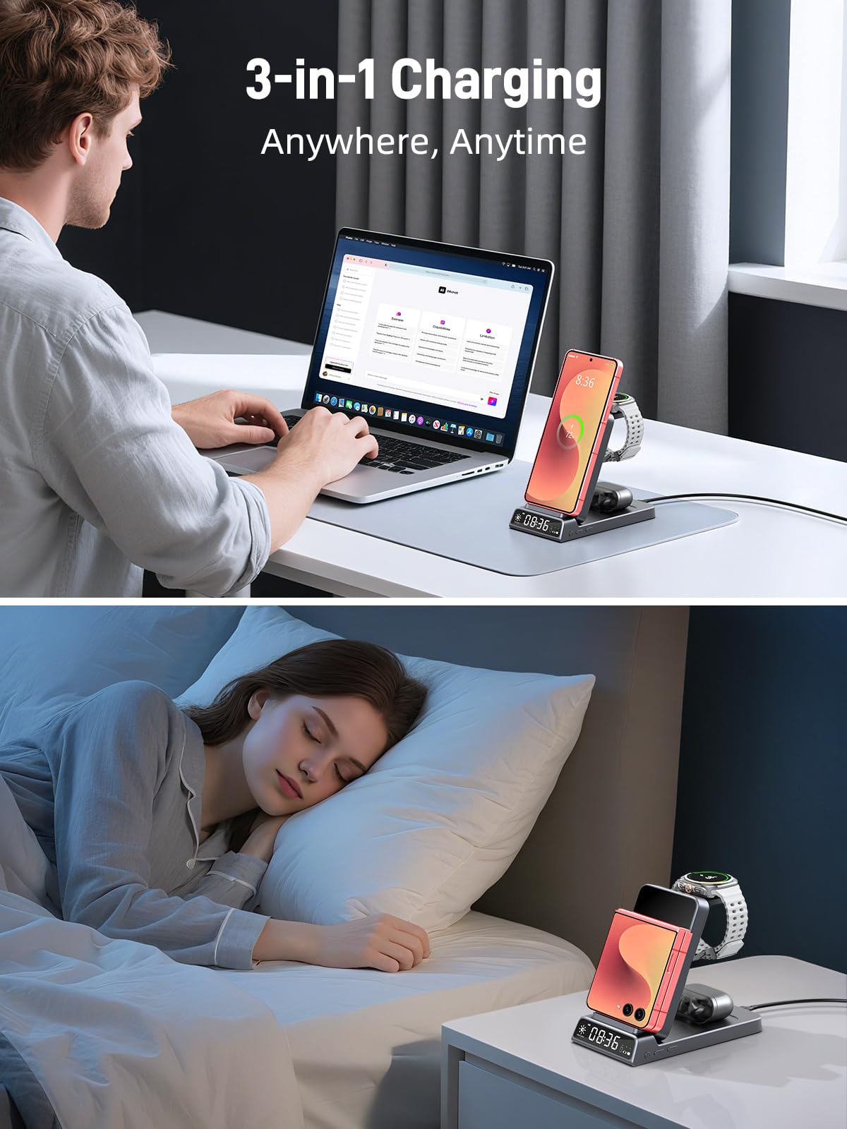 Cargador inalámbrico para Samsung