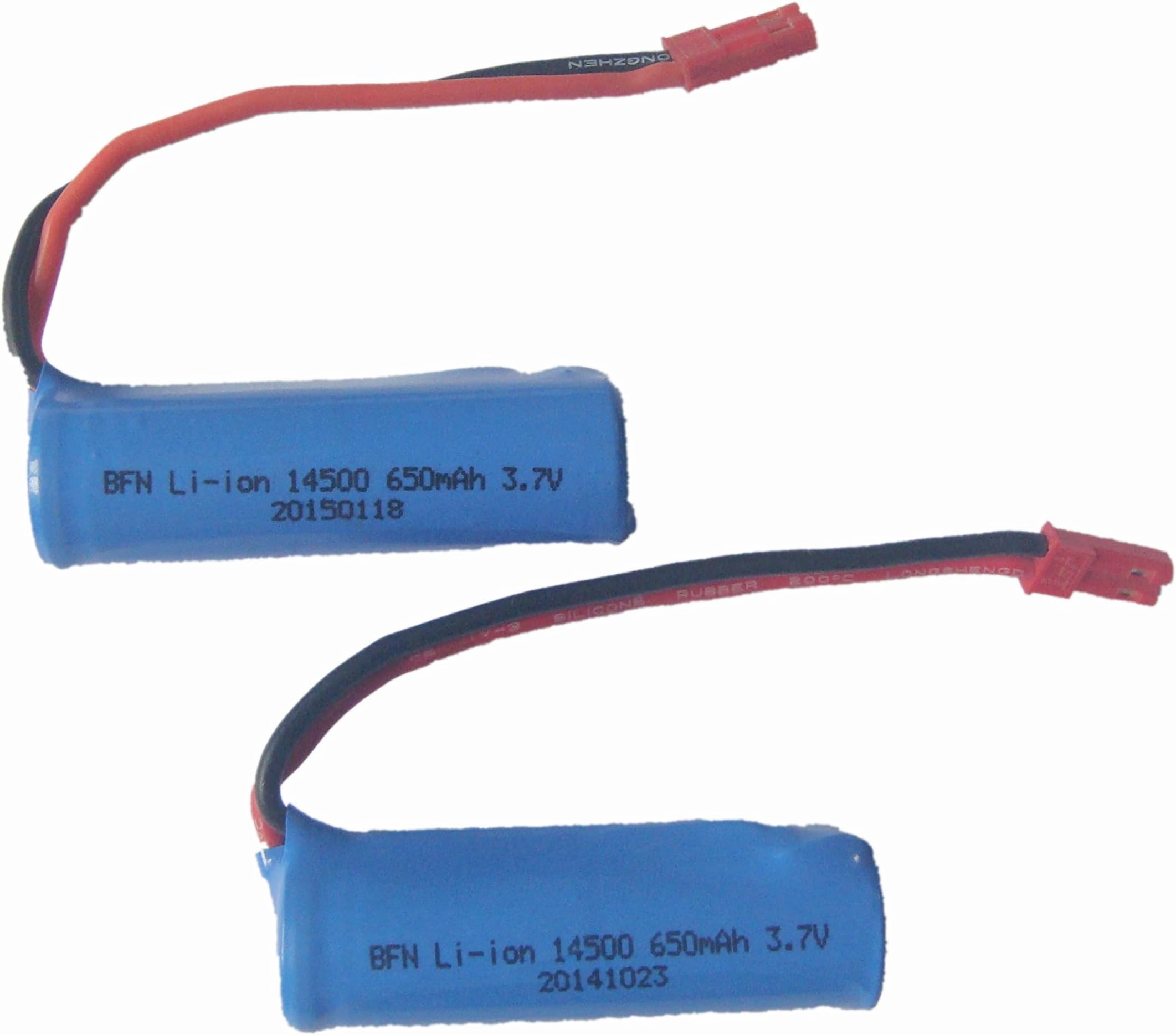 Arfantitoys 3.7v 650mah Li Ion Battery for UDI U003 UDI003 2.4GHz High Speed Remote Control Rc Boat(2pcs)