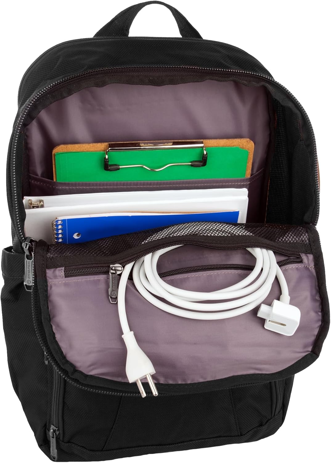 WOLVERINE 33L Backpack with Large Main, Laptop Compartment and Cooling Straps, Black, One Size