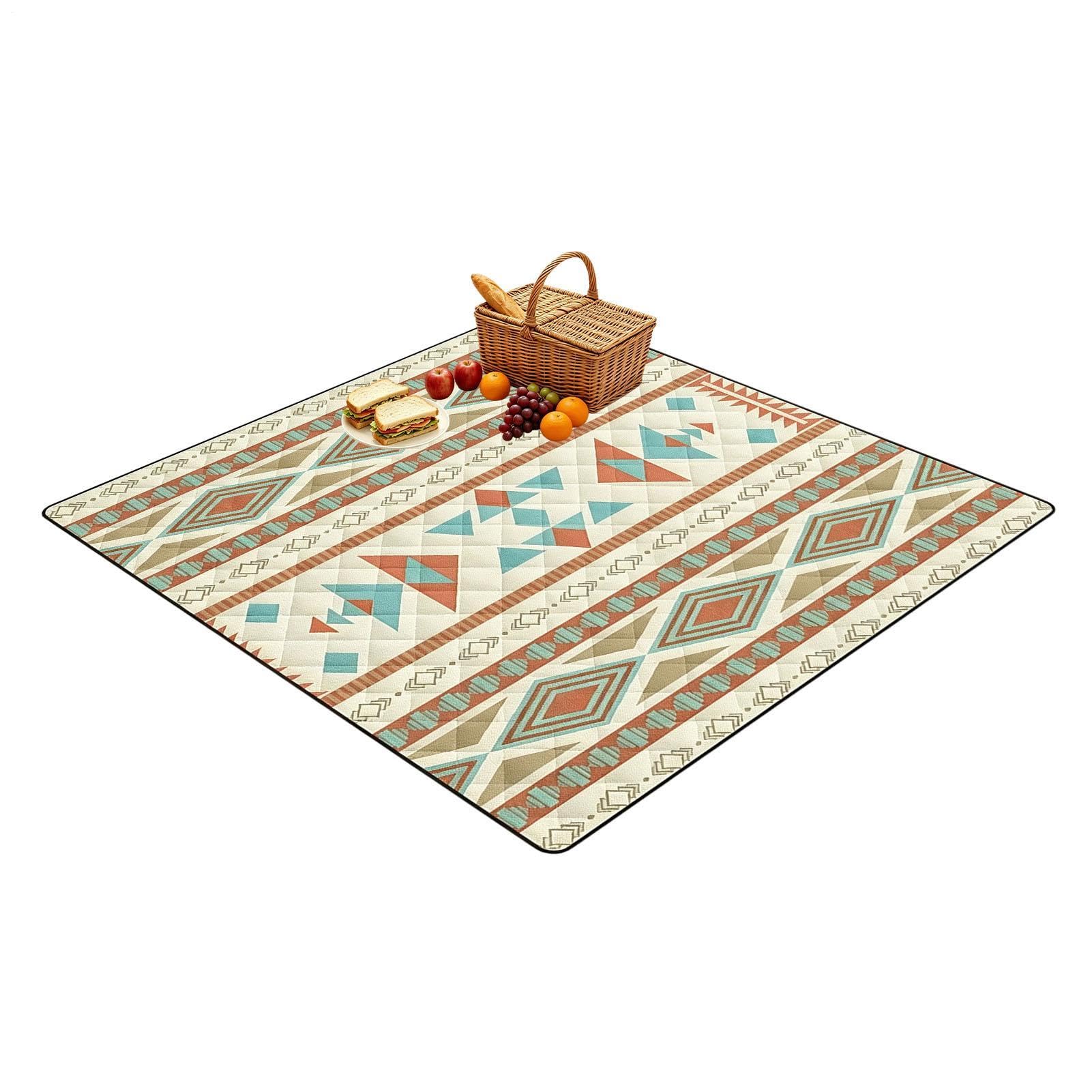 Mata piknikowa 200x200 Cm Prany Składany