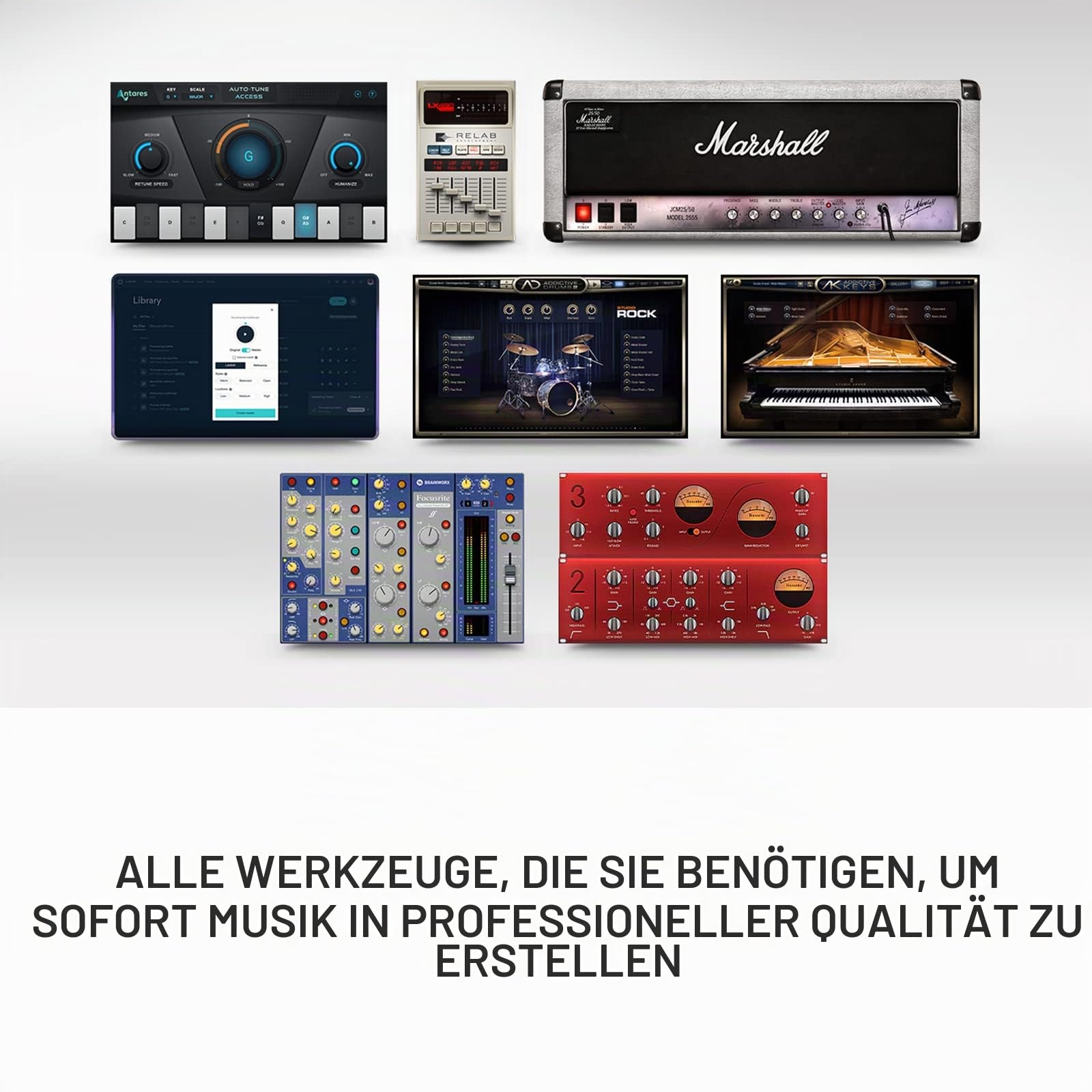 Focusrite Scarlett OctoPre Dynamic für die Aufnahme, Produktion und den Live-Einsatz — Achtkanal-Mikrofonvorverstärker mit AD/DA-Wandlung und analoger Kompression