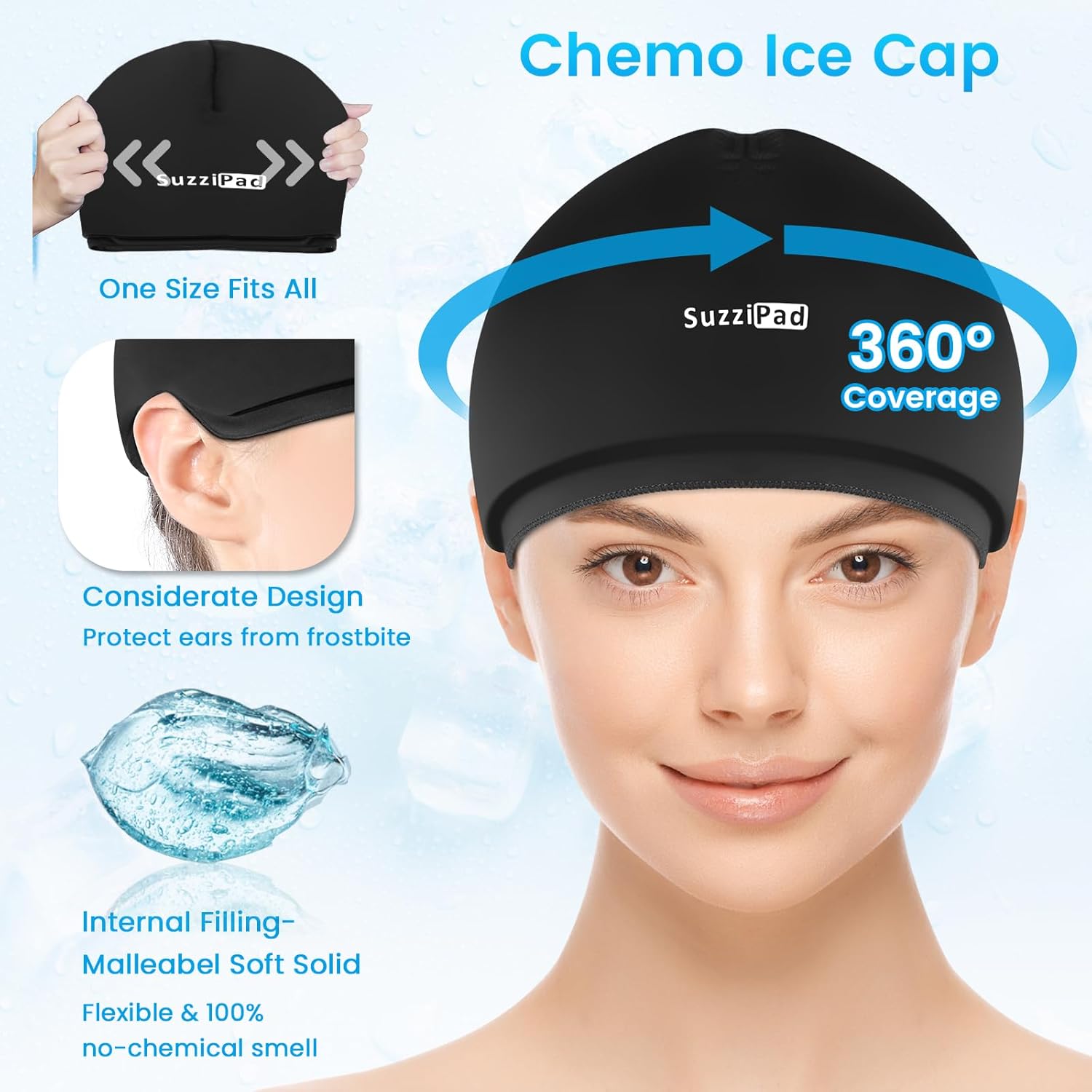 SuzziPad Ice Pack Stress Relief Cap Cooling Socks Egypt Ubuy
