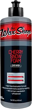 50961 Cherry Snow Foam Car Wash Detergent-16oz, 16. Fluid_Ounces