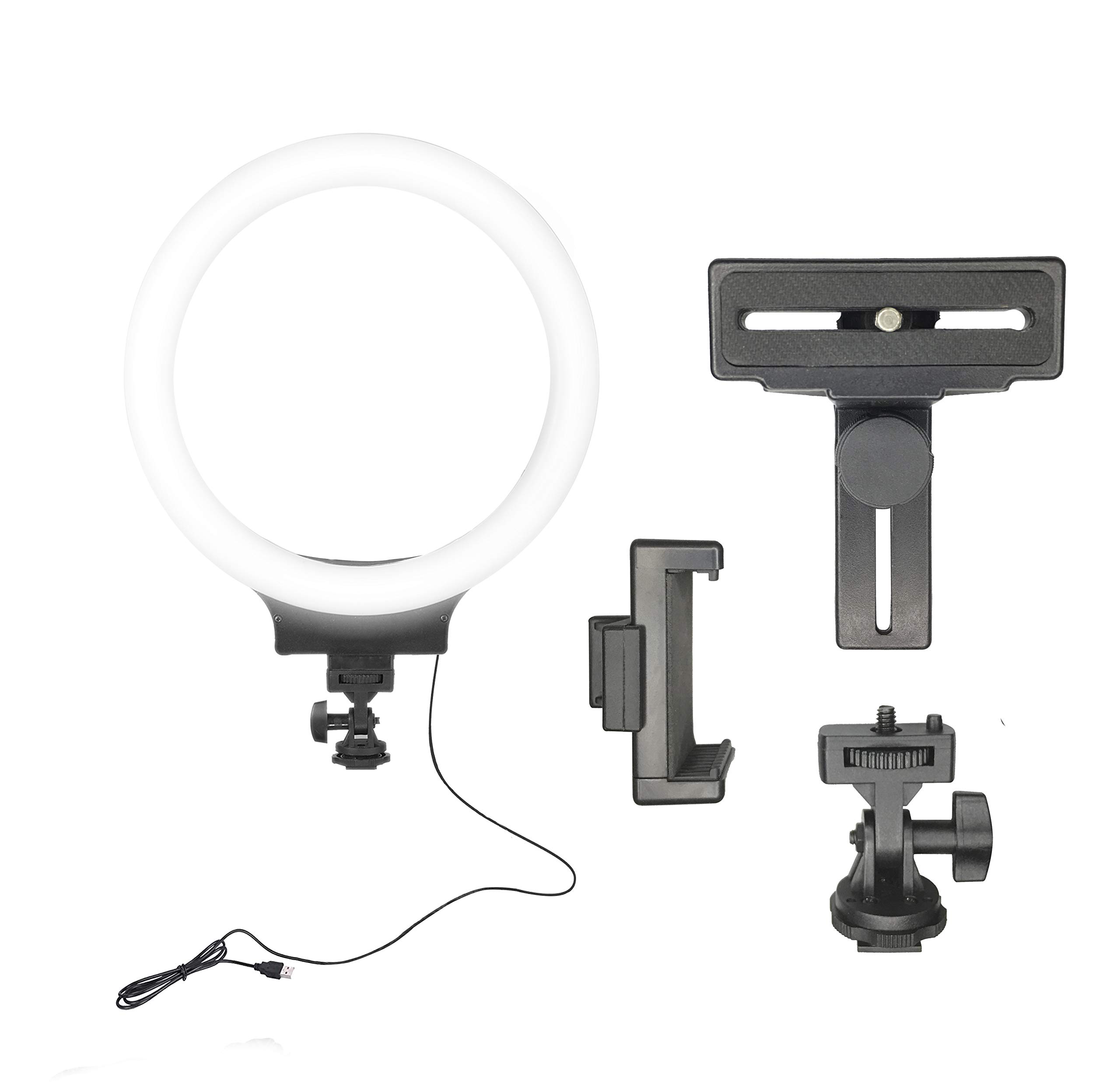 Osaka 10 Inches Big LED Ring Light for Photo Video Without Stand Compatible with Camera Smartphones for Tiktok YouTube-image-42