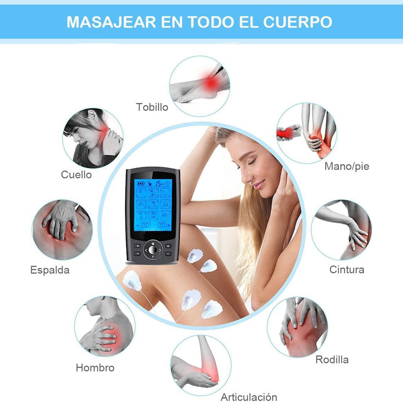 Machine de massage à impulsions, masseur électrique pour muscles | Masseurs électriques stimulateurs musculaires - Masseur musculaire 36 modes de massage, stimulateur nerveux pour un massage complet d