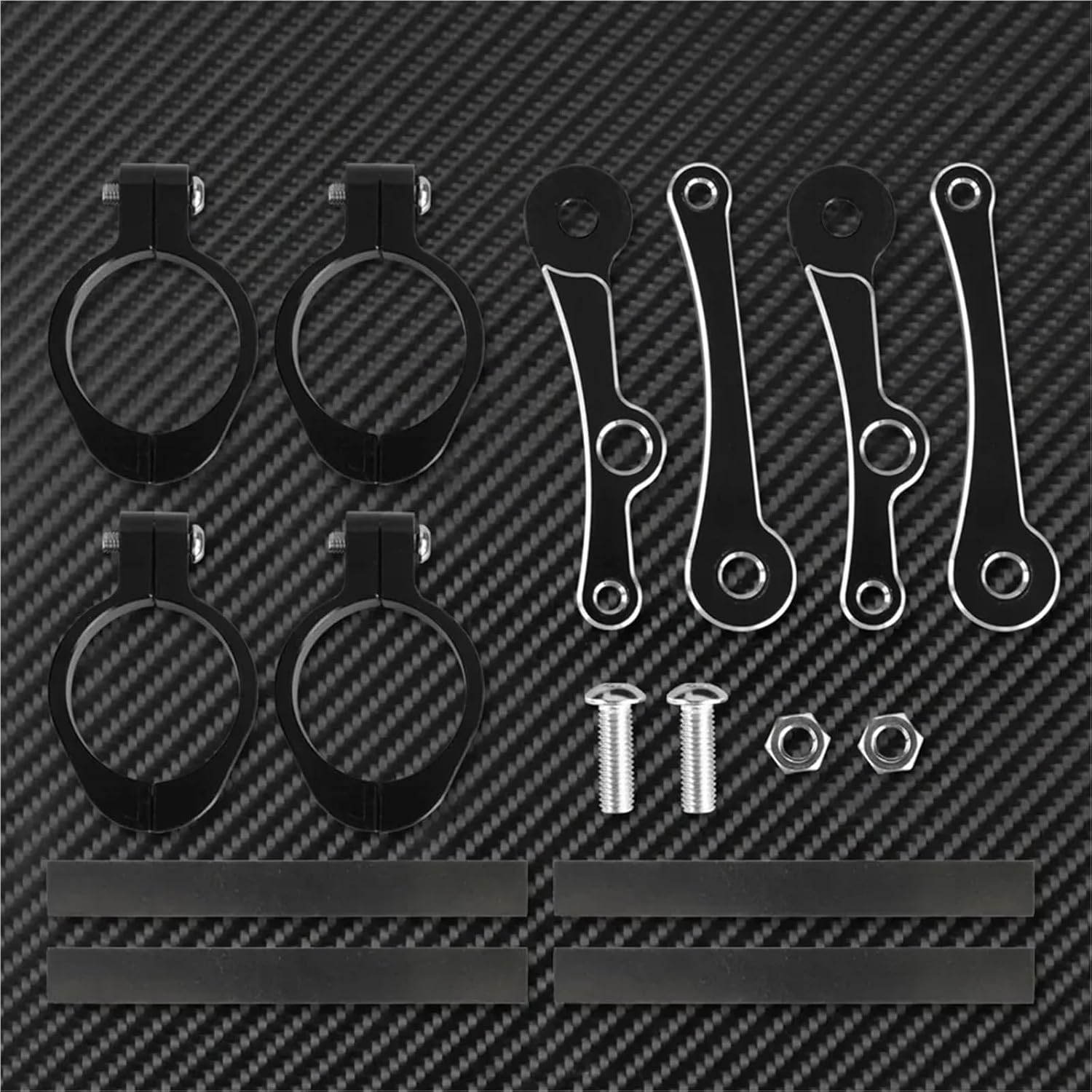 Fog Light Bracket Motorcycle CNC 39mm-41mm Fork Tube Holder Headlight Bracket Mount Clamp Fit for Harley Dyna Chopper Bobber Cafe XL