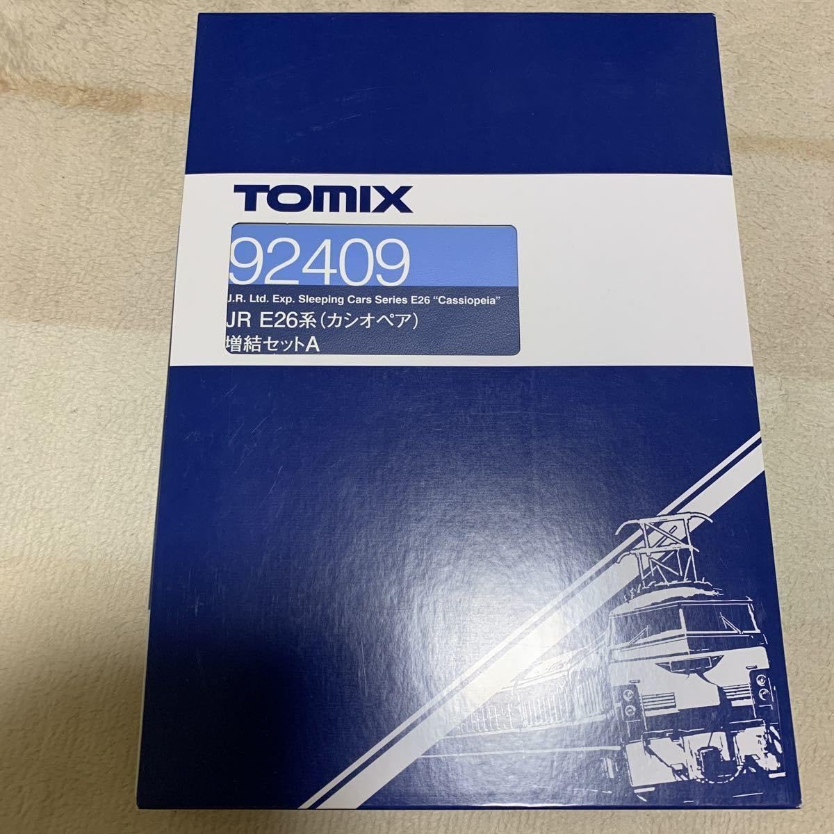 TOMIX 92409 JR E26系（カシオペア）増結セットA トミックス Nゲージ JR E26系(カシオペア)増結セットA 鉄道模型