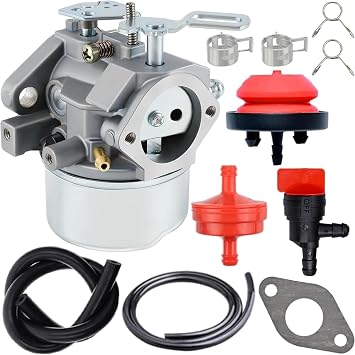 640052 640349 Carburetor Fits for Tecumseh HMSK80 HMSK90 HMSK100 8HP 9HP 10HP LH318SA LH358SA 640054 640058 640058A 924082 Ariens ST624 ST824 Yard Machines 31AE640F000 31AE665E118 Snow Blower Parts