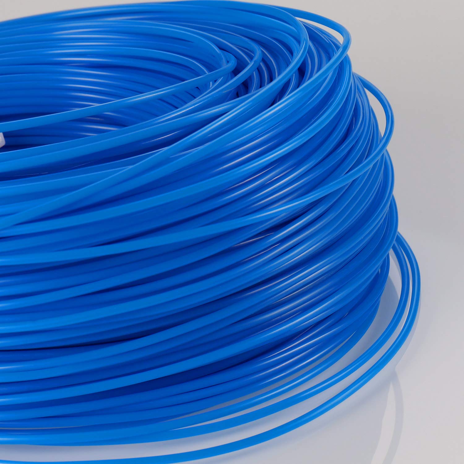Fil De Débroussailleuse Nylon 2 Mm - 100 M - Blanc - Rond - Compatible La Plupart Des Marques