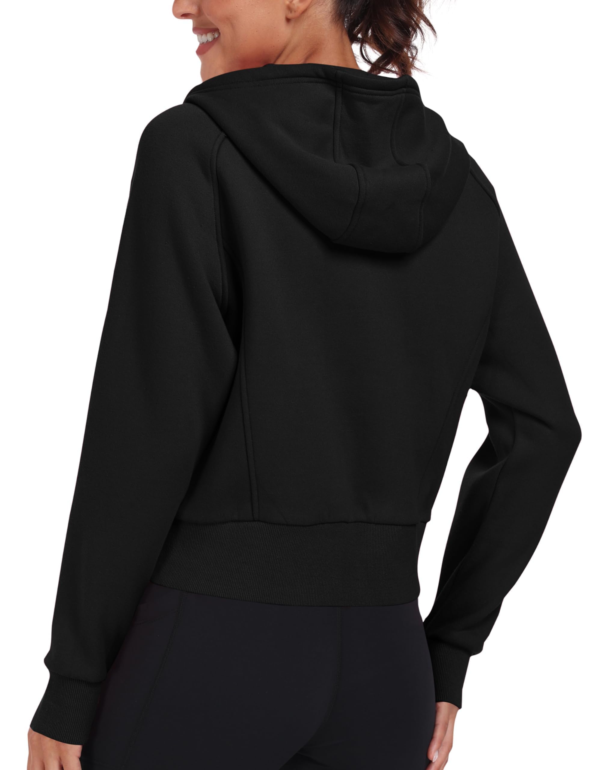 MoFiz Deportivo Chaqueta Mujer Sudaderas con Cremallera Mujer Running Fitness Yoga Sudadera con Capucha