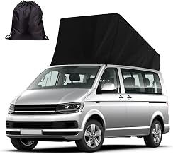 Replacement Roof Cover for VW T5 T6 600D Oxford Cloth Black Weather Protection Roof Tent Roof Tent Roof Camping Rain Cover Winter Camping