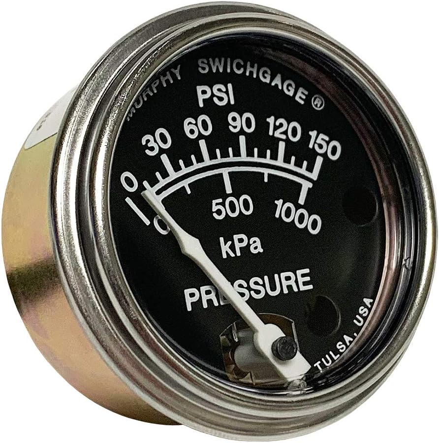 Murphy by Enovation Controls 20BPG-150 B-Series Pressure Murphygage (05703162)