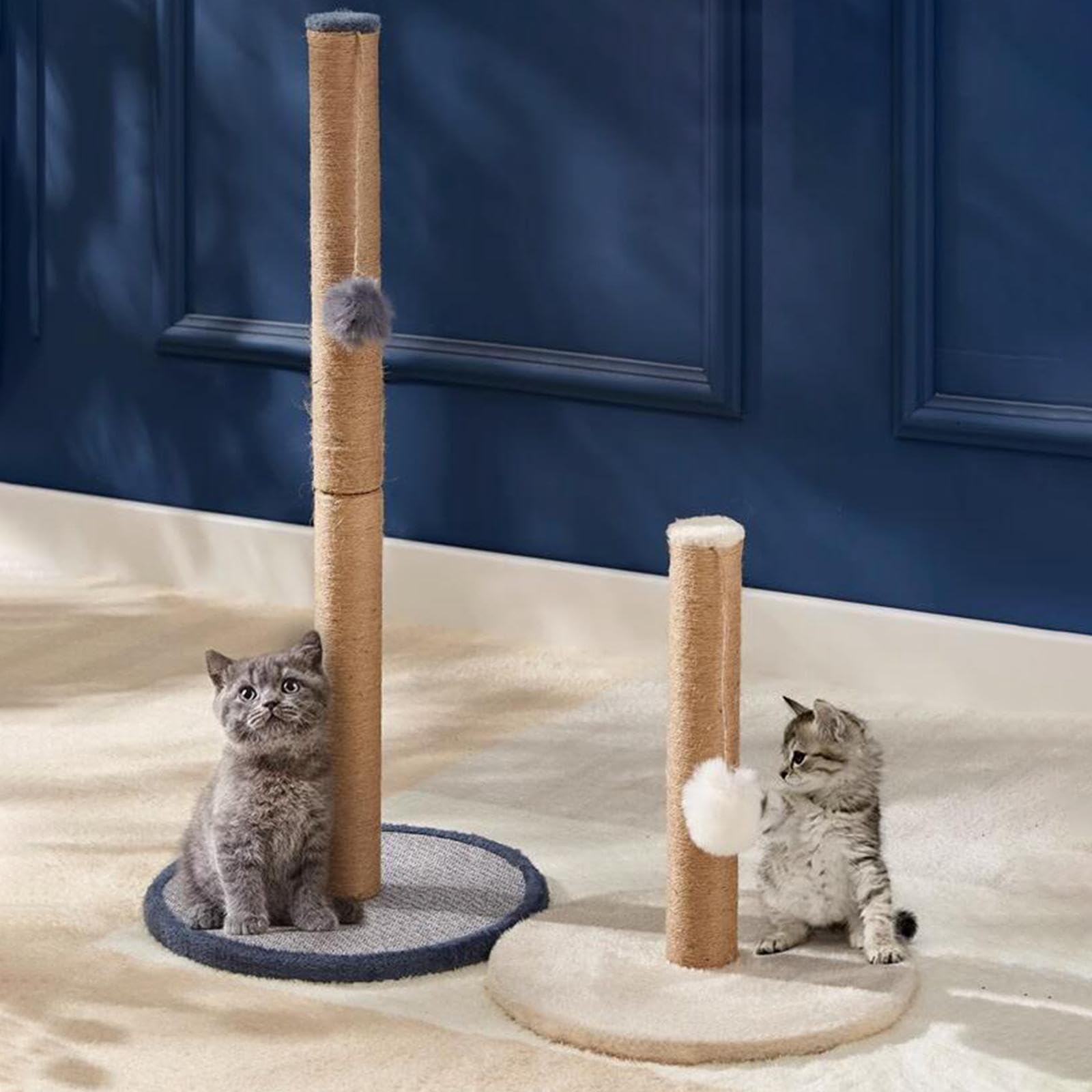 Generic Ricambio per Tiragraffi per Gatti Accessori di Protezione per Mobili con Resistente Materiale in Sisal Adatto per Soggiorno, Ufficio, Camera Da Letto, Iuta 30 cm x 7 cm