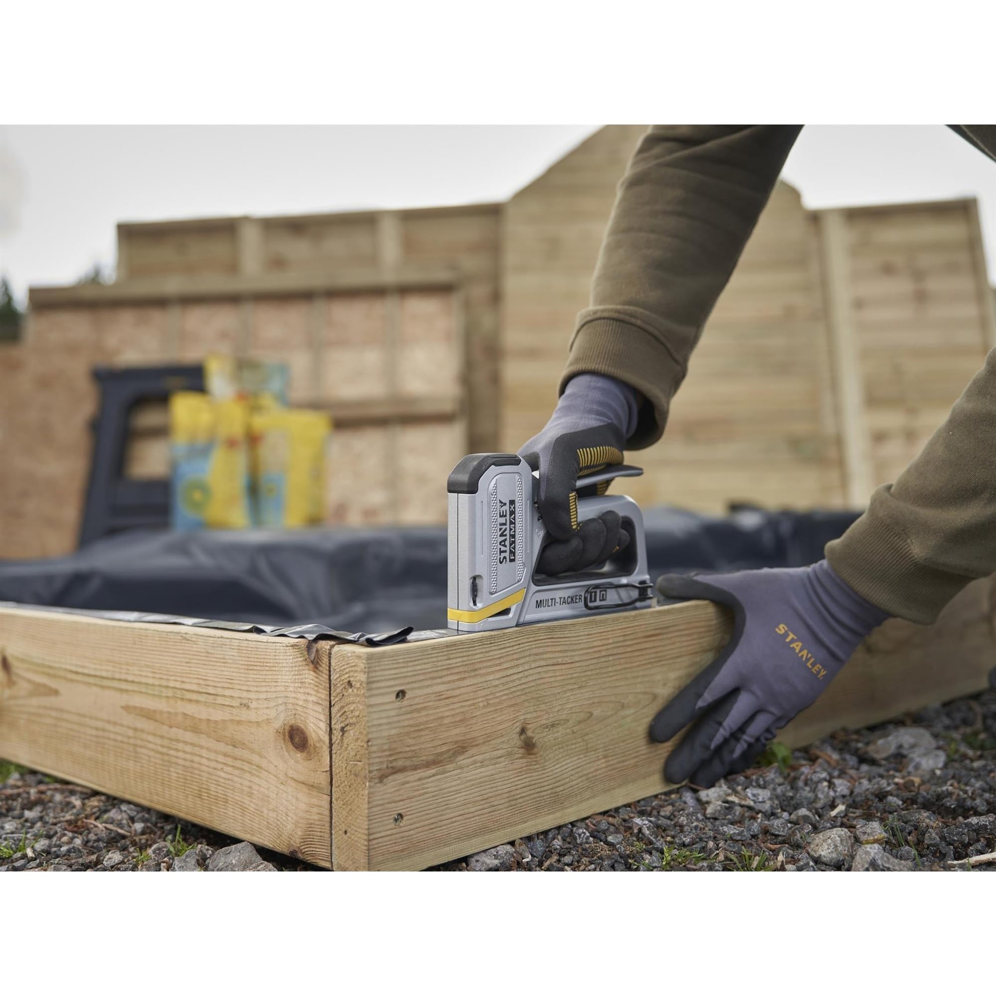 STANLEY FATMAX 2-en-1 Grapadora Multiuso, Trabajo Pesado, FMHT70250-0
