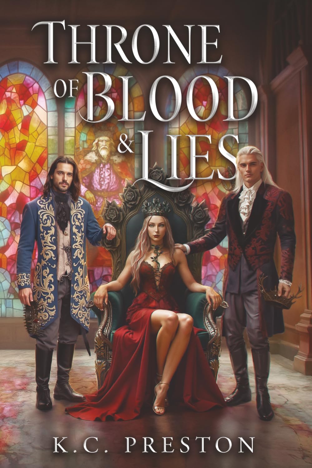 Throne of Blood & Lies (Daughter of Fire & Storm)