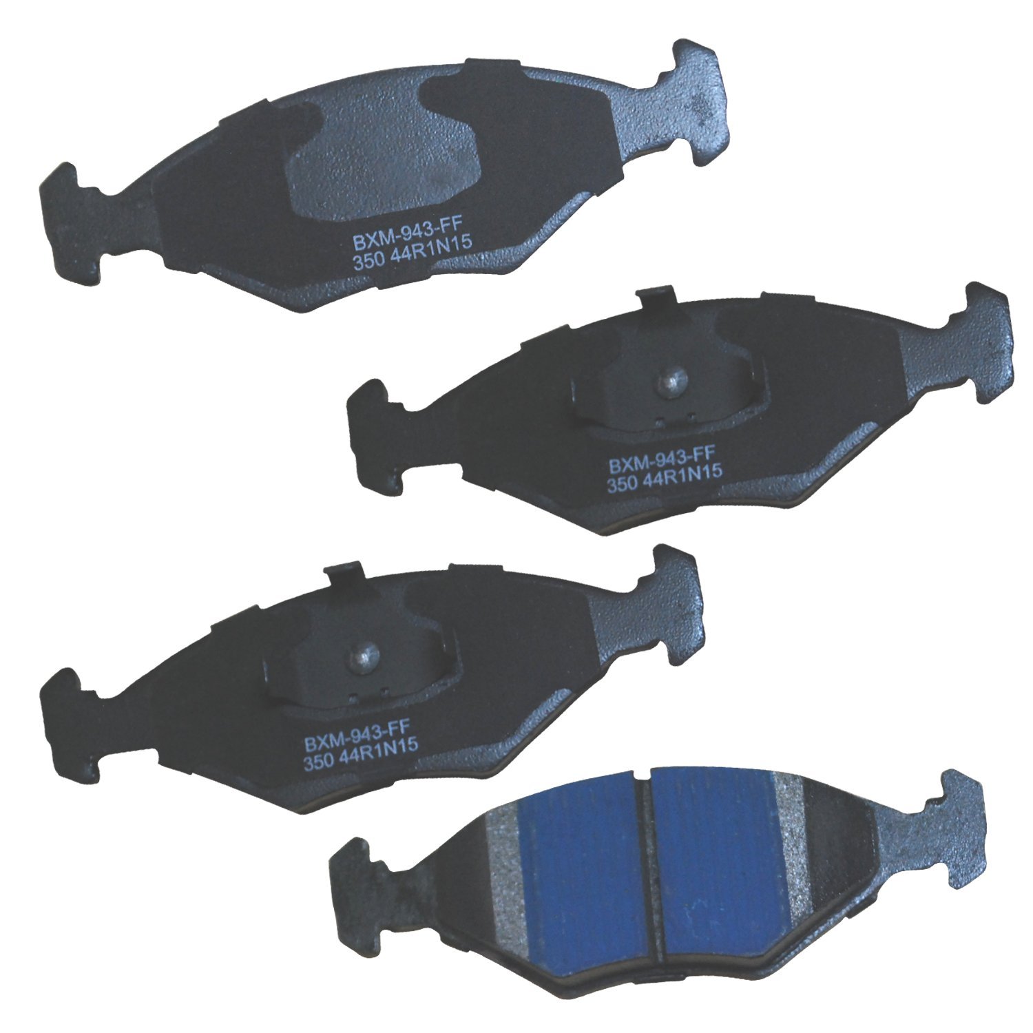 Bendix Premium SBM350 Semi-Metallic Front Brake Pads for Ferrari 328 GTB 1989-1985, Mitsubishi Montero Sport 2008-2005, Volkswagen Fox 1993-1987, Pointer 2009-2008