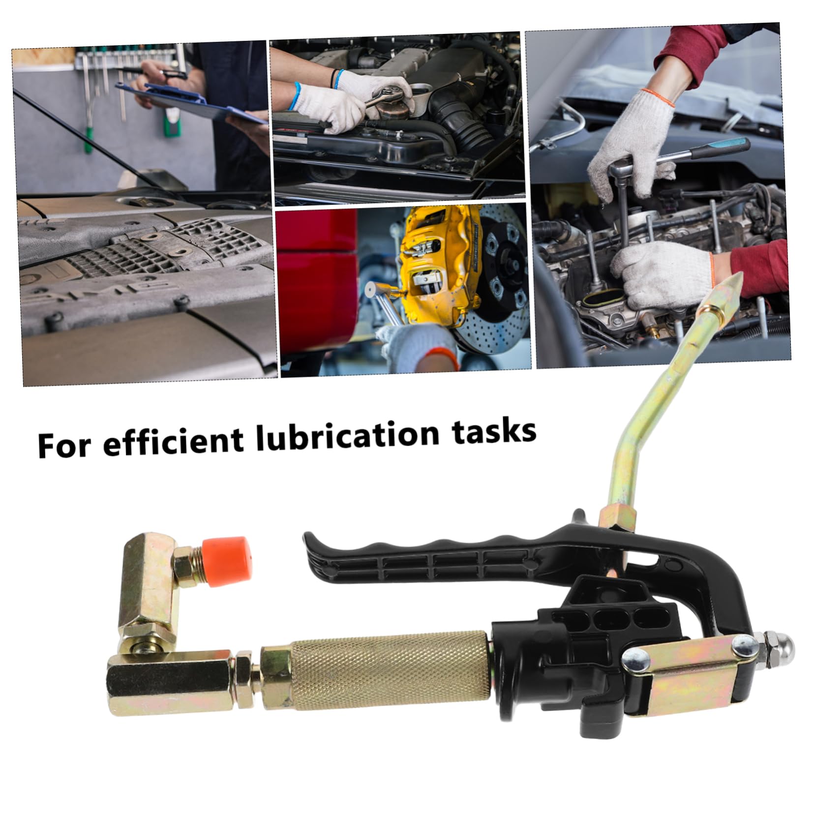 Cabilock Inyector de Grasa Herramienta de Acoplamiento de Grasa de Alta Presión Acoplador de Máquina de Engrase Accesorios de Engrase Lubricante Taller