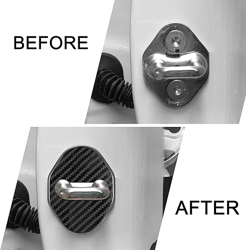 Miniatura 3 de TOMALL 4 pestillos de bloqueo de puerta de automóvil compatibles con Mazda 3, 6, Miata, CX-3, CX-5, CX-9, CX-30, MX-5, Atenza, accesorios de acero