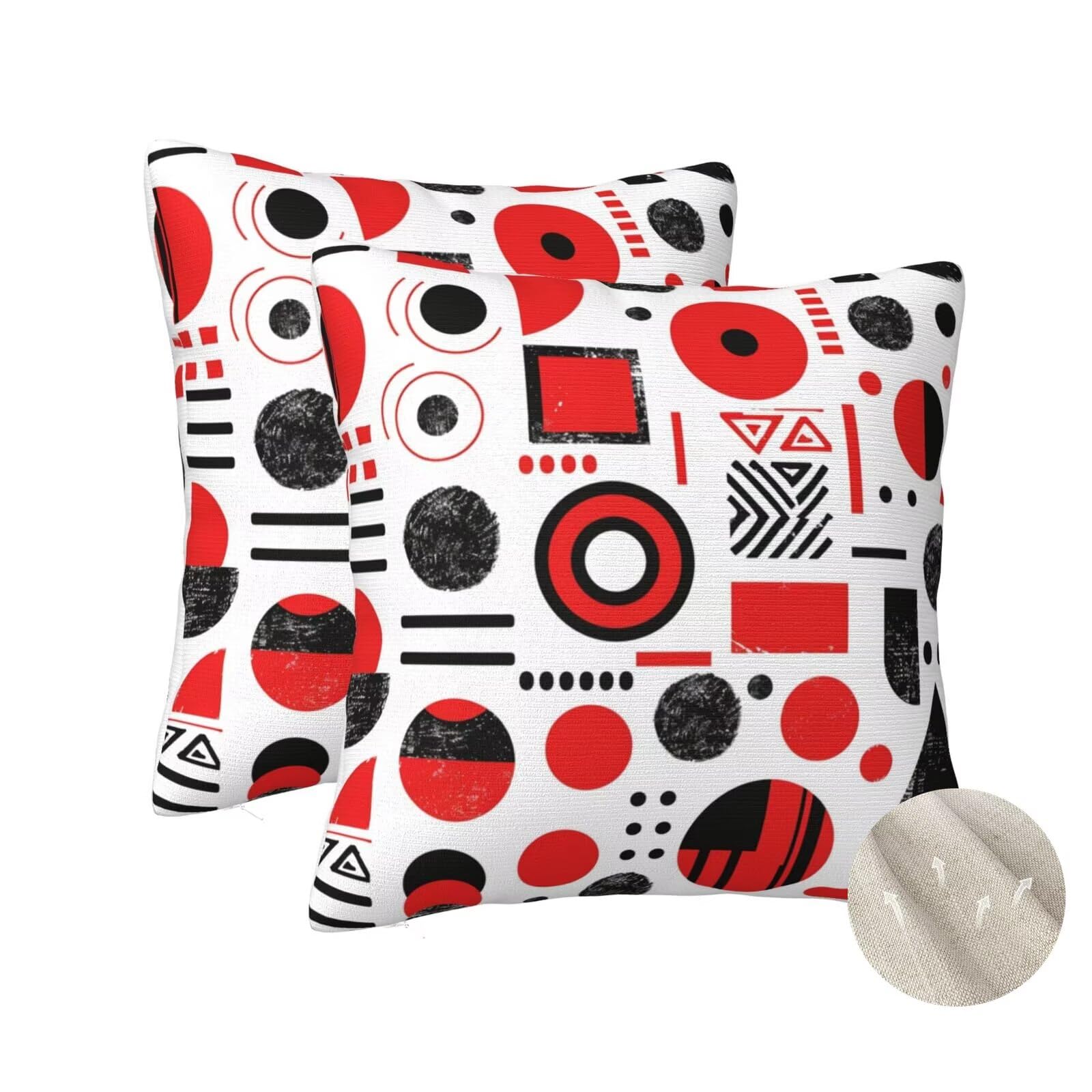 Housses de coussin géométrique pour sublimer votre canapé de salon