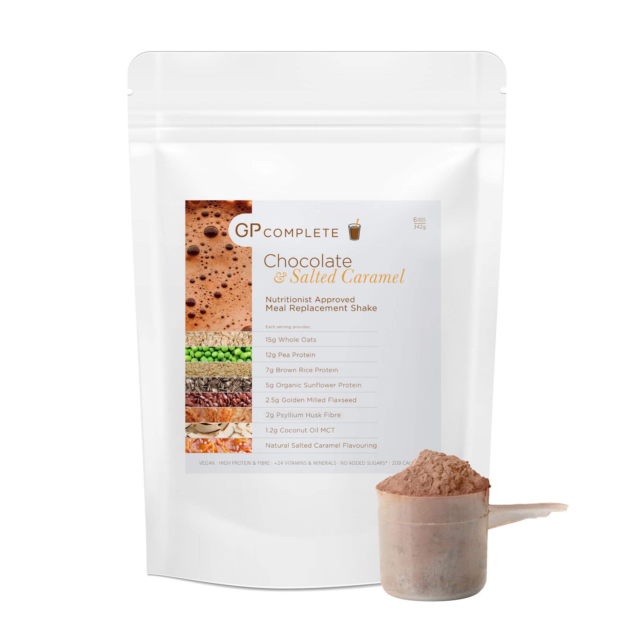 GP Complete Diet Meal Replacement Shake Chocolate & Salted Caramel