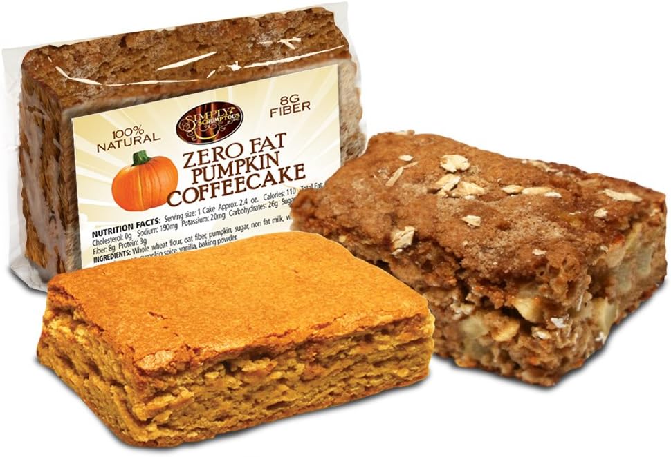 Simply ScrumptousLow Carb Double Fudge Brownie and Fat Free Pumpkin Coffee Cake