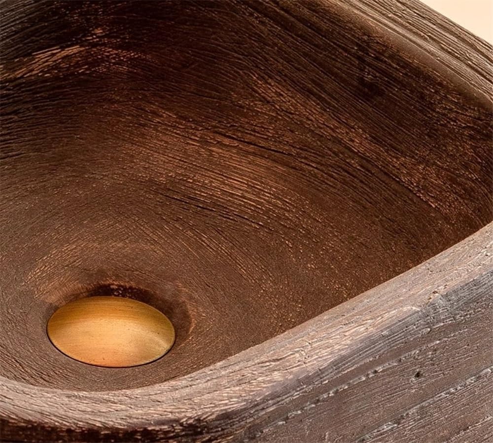 Umywalka Nablatowa Do Łazienki, Mała Umywalka Nablatowa, Ceramiczna, Kwadratowa, Dekoracyjna, Umywalka Łazienkowa, Umywalka Nablatowa